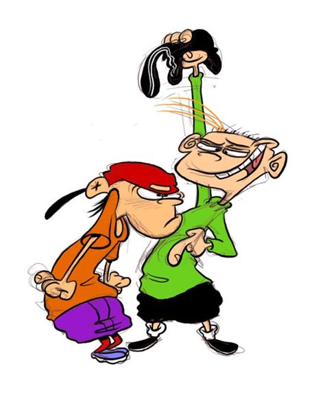 double d ed edd eddy|double d without his hat.